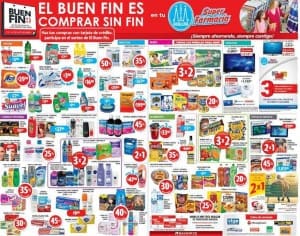Farmacias Guadalajara Folleto Promociones del Buen Fin 2015