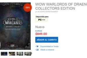 Gameplanet: Wow Warlords of Draenor Collectors Edition $849