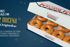Krispy Kreme: GRATIS 6 donas glaseadas al Comprar una Docena