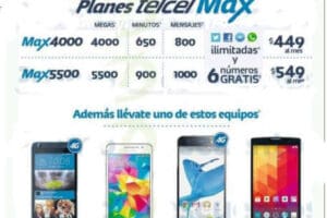 Ofertas del Buen Fin 2015 en Telcel: Nuevos planes Telcel Max