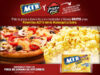 Promoción Pizza Hut Act II: Palomitas gratis en la compra de tu pizza los fines de semana