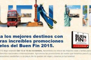 Promociones del Buen Fin 2015 Aeromexico