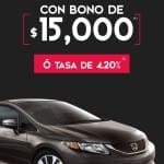 Promociones del Buen Fin 2015 en Honda