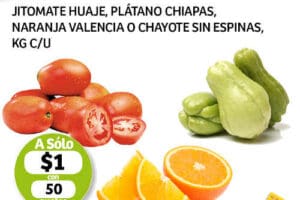 Soriana Mercado: Frutas y Verduras al 12 de Noviembre
