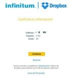 Telmex Gratis espacio en Dropbox clientes Infinitum