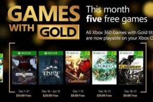 Xbox Live: Juegos Gratis con Gold Diciembre 2015