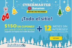 Best Buy: Cyber Martes Banamex $150 en cupones + 12 MS y envío gratis