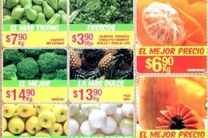 Bodega Aurrera: Tianguis de Mamá Lucha Frutas y Verduras al 10 de Diciembre
