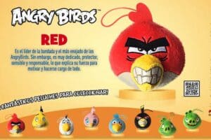 McDonald’s: Cajita Feliz Peluches de Angry Birds