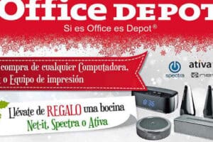 Office Depot: bocinas gratis comprando una computadora, tablet o equipo de impresión