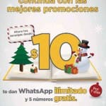 Unefon whatsapp ilimitado y 5 números gratis