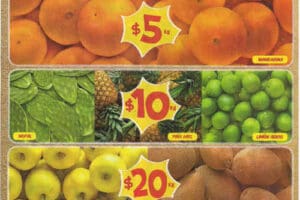 Bodega Aurrera: frutas y verduras del 21 al 28 de enero