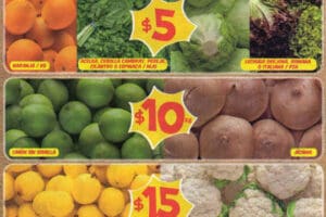 Bodega Aurrera: frutas y verduras del 29 de enero al 6 de febrero