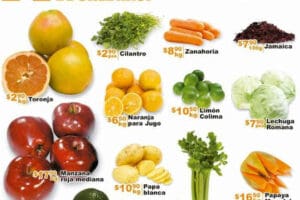 Chedraui: frutas y verduras 5 y 6 de enero
