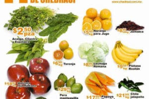 Chedraui: frutas y verduras martes 2 y miércoles 3 de Febrero 2016
