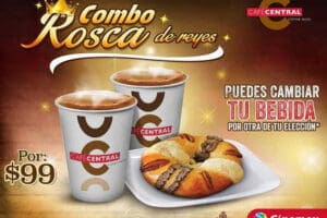 Cinemex: Rosca de reyes + bebida a sólo $99