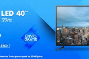 Famsa: Pantalla Samsung LED 40″ Smart TV UHD $8,999