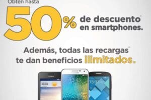 Unefon: hasta 50% de descuento en smartphones