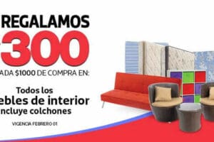 Comercial Mexicana: $300 de descuento por cada $1000 de compra en muebles, colchones y mas