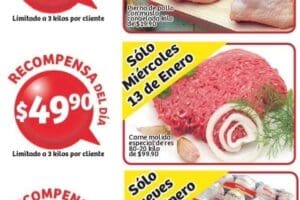 Soriana ofertas en carnes al 13 de enero