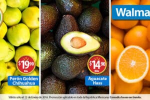 Walmart: Martes de Frescura Frutas y Verduras 12 de Enero