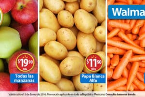 Walmart: martes de frescura frutas y verduras 05 de enero
