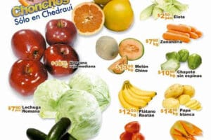 Chedraui: frutas y verduras martes 16 y miércoles 17 de Febrero 2016