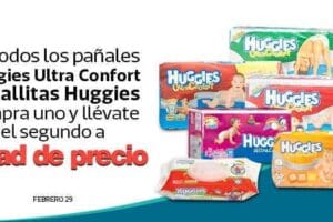 Comercial Mexicana: 50% de descuento en pañales, toallitas para bebés y más