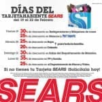 Días del tarjetahabiente Sears