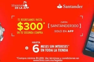 Linio: Cupones de descuento al pagar con PayPal y Santander