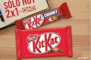 Oxxo: 2×1 en chocolates Kit Kat