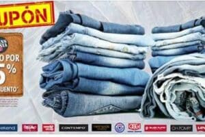 Suburbia: cupón de 15% de descuento en jeans