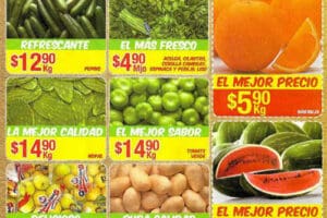 Bodega Aurrerá: Frutas y Verduras Tianguis de Mamá Lucha del 18 al 24 de Marzo