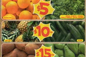Bodega Aurrerá: Frutas y Verduras Tianguis de Mamá Lucha del 4 al 11 de Marzo