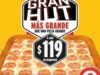 Pizza Hut: Pizza Gran Hut a $119