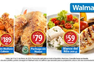 Walmart: ofertas de carnes, pescados y mariscos 10 al 13 de marzo