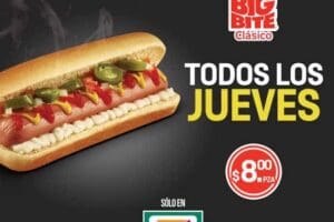 7 Eleven: Big Bite Clásico a $8 los jueves