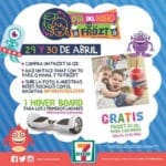 Promoción del día del niño 7 Eleven frözt gratis