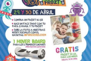 7-Eleven: Frozt GRATIS día del niño 30 de abril
