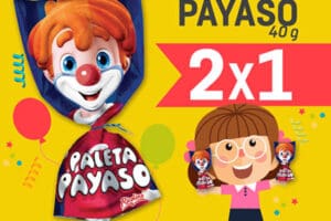 7 Eleven: 2×1 en paleta payaso ricolino por el día del niño