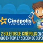 clickOnero boletos gratis para Cinépolis día del niño