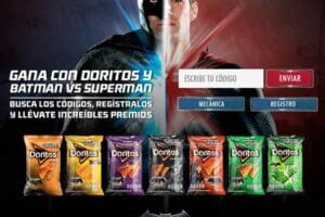 Promoción Doritos Batman vs Superman Gana miles de premios