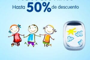 Promoción Interjet Día del Niño: hasta 50% de descuento en vuelos para niños
