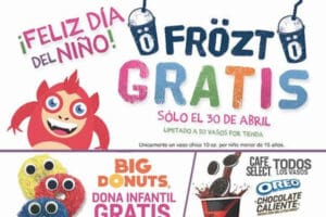 7-Eleven: promociones día del niño Frozt y dona GRATIS
