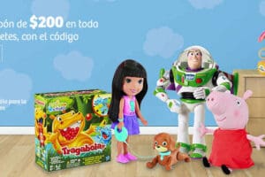Soriana: cupón de $200 de descuento en juguetes + envio gratis