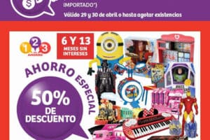 Soriana: 50% de descuento en juguetes de importación