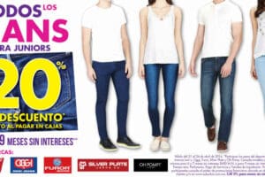 Suburbia: 20% de descuento en jeans para juniors