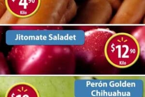 Walmart: martes de frescura frutas y verduras 5 de abril