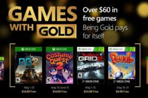 Xbox Live: Games with Gold Mayo 2016