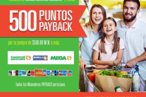 Comercial Mexicana: 500 puntos PayBack en compras de $500 o más